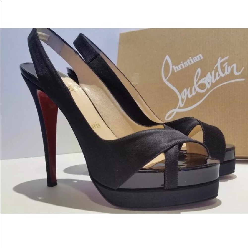 Christian Louboutin very croise platform heels